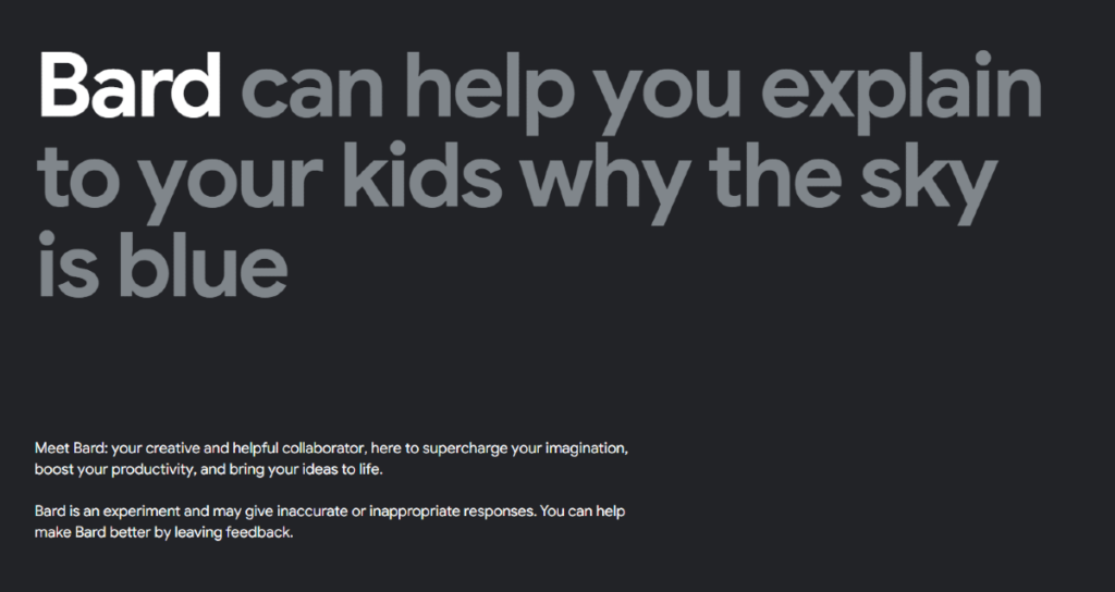 Google abre la versión experimental global de Bard A.I. - Google opens Bard A.I. global experimental version Google opens Bard A.I. global experimental version